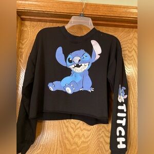 Disney Lilo and stitch crop sweatshirt